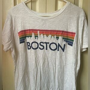 Pride Boston skyline t-shirt
